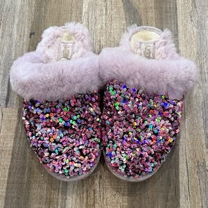 UGG Multicolor Sequin Slippers